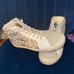 VINTAGE HAVANA HIGH TOP SNEAKERS SIZE 9